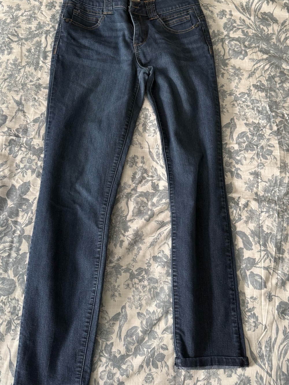 Democracy Dark Blue Straight-Leg Jeans